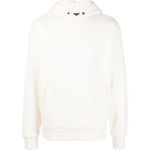 Zegna Hoodie met buidel - Wit