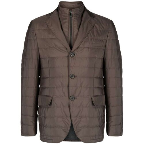 Corneliani Blazer met enkele rij knopen - Bruin