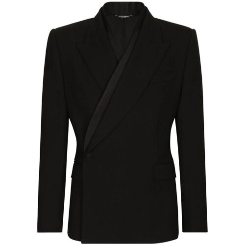 Dolce & Gabbana Gewikkelde blazer - Zwart