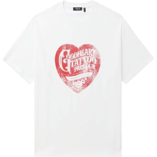 FIVE CM T-shirt met grafische print - Wit