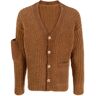 Jacquemus Le Cardigan Neve jack met zak op de mouw - Bruin