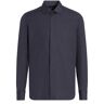 Zegna Trofeo silk shirt - Blauw