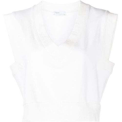 Rosetta Getty Tanktop met V-hals - Wit