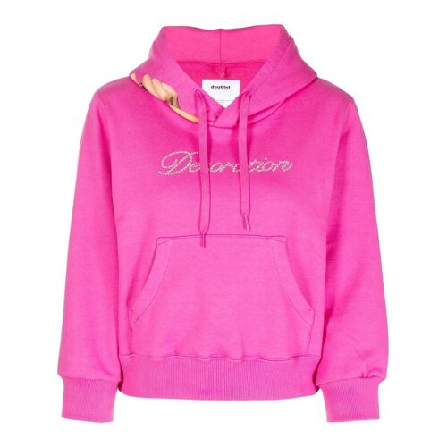 Doublet Hoodie met logo - Roze