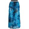 Victoria Victoria Beckham Rok met landschap print - Blauw