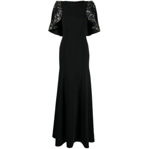 Jenny Packham Maxi-jurk met pailletten - Zwart
