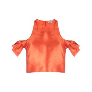 Gemy Maalouf Cropped top - Oranje