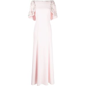 Jenny Packham Anemone maxi-jurk met kralen - Roze