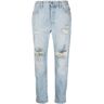 Washington Dee Cee Gerafelde jeans - Blauw