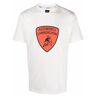 Automobili Lamborghini T-shirt met logoprint - Wit