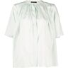 JOSEPH Bristow geplooide blouse - Groen