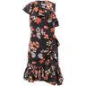 Ulla Johnson Candace midi-jurk met bloemenprint - Zwart