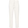 DONDUP Koons cropped straight broek - Wit