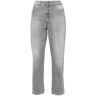 DONDUP Koons jeans verfraaid met studs - Grijs