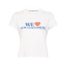 Alexander Wang We Love Our Customers-print T-shirt - Roze