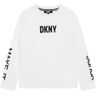 Dkny Kids Top met logoprint - Wit