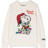 MC2 Saint Barth Kids Snoopy Waiting For 10 intarsia trui - Beige