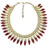 Jennifer Gibson Jewellery 1960s pre-owned Coro Egyptian Revival choker halsketting - Metallic