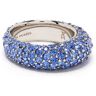 Amina Muaddi Verfraaide ring - Blauw