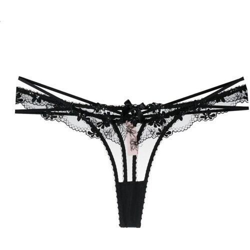 Agent Provocateur String met kant - Zwart