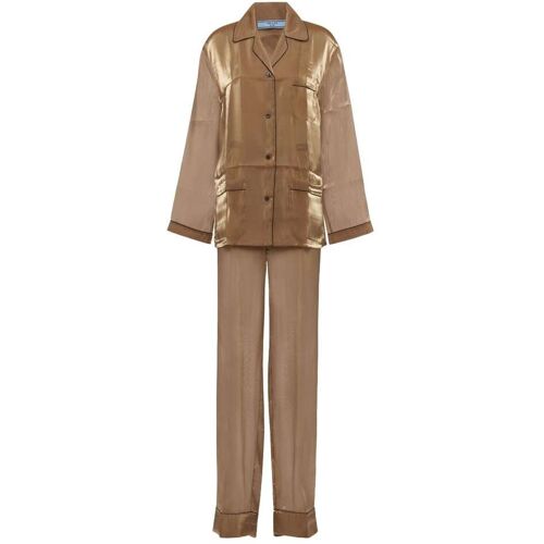 Prada Tweedelige pyjama - Beige