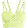 Simkhai Mouwloze bralette - Groen