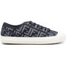 FENDI Domino sneakers met monogram - Blauw