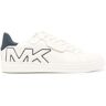 Michael Kors Keating leren sneakers met logo-applicatie - Wit