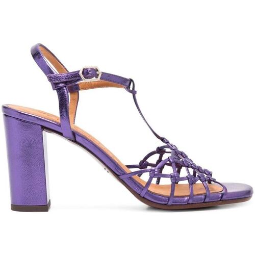 Chie Mihara Bassi sandalen met metallic-effect - Paars