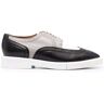 Robert Clergerie Oxford schoenen met colourblocking - Zwart