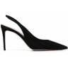 Scarosso Sutton suède pumps - Zwart