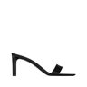 Saint Laurent Pam leren sandalen - Zwart