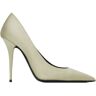 Saint Laurent Marylin satijnen pumps - Beige