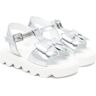 Andrea Montelpare Leren sandalen - Zilver