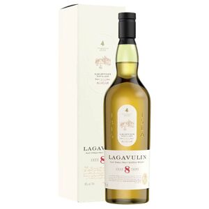 Lagavulin Aged 8 Years Islay Single Malt Scotch Whisky  0,7 ℓ, In Geschenkdoos