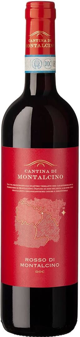 Cantina di Montalcino Rosso di Montalcino DOC Cantina di Montalcino 2018 0,75 L