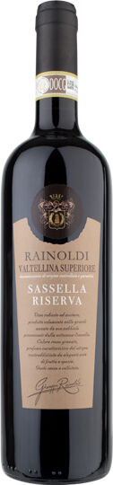 Rainoldi Valtellina Superiore Sassella Riserva DOCG Rainoldi 2016 0,75 L