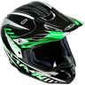 HJC R-PHA X Schuma Cross helm - Zwart Groen