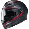 HJC F70 Feron Helm - Zwart Rood