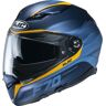 HJC F70 Feron Helm - Blauw Oranje