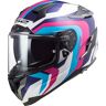 LS2 FF327 Challenger Galactic Helm - Wit Pink