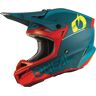 Oneal 5Series Haze V.22 Motorcross helm - Rood Blauw