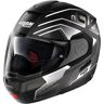 Nolan N90-3 Comeback 2023 N-Com Helm - Zwart Wit