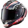 Alpinestars Supertech R10 Team Carbon Helm - Zwart Rood Blauw