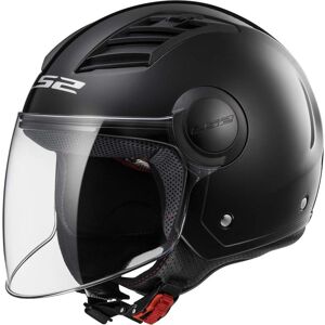 LS2 Airflow L Jet Helm - Zwart