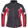 Germot Xantia Pro Dames motorfiets textiel jas - Zwart Wit Rood