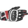 Alpinestars SP X Air Carbon V2 Motorfiets handschoenen - Zwart Wit Rood