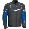 Ixon Challenge Motorfiets textiel jas - Zwart Blauw