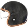 Helstons Naked Carbon Jet Helm - Zwart