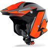 Airoh TRR S Pure Trial Jet Helm - Oranje